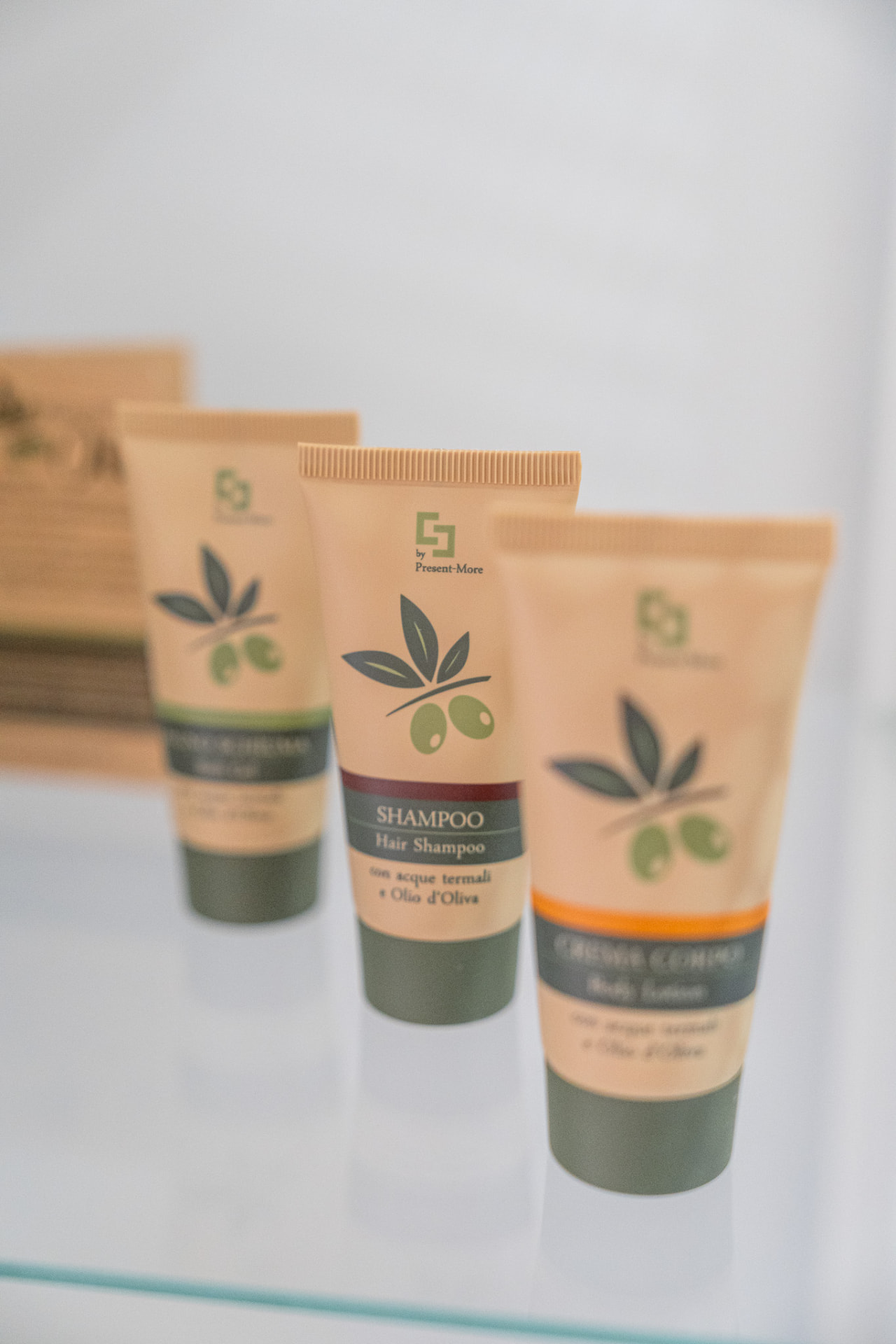 Kit di cortesia all'olio d'oliva
